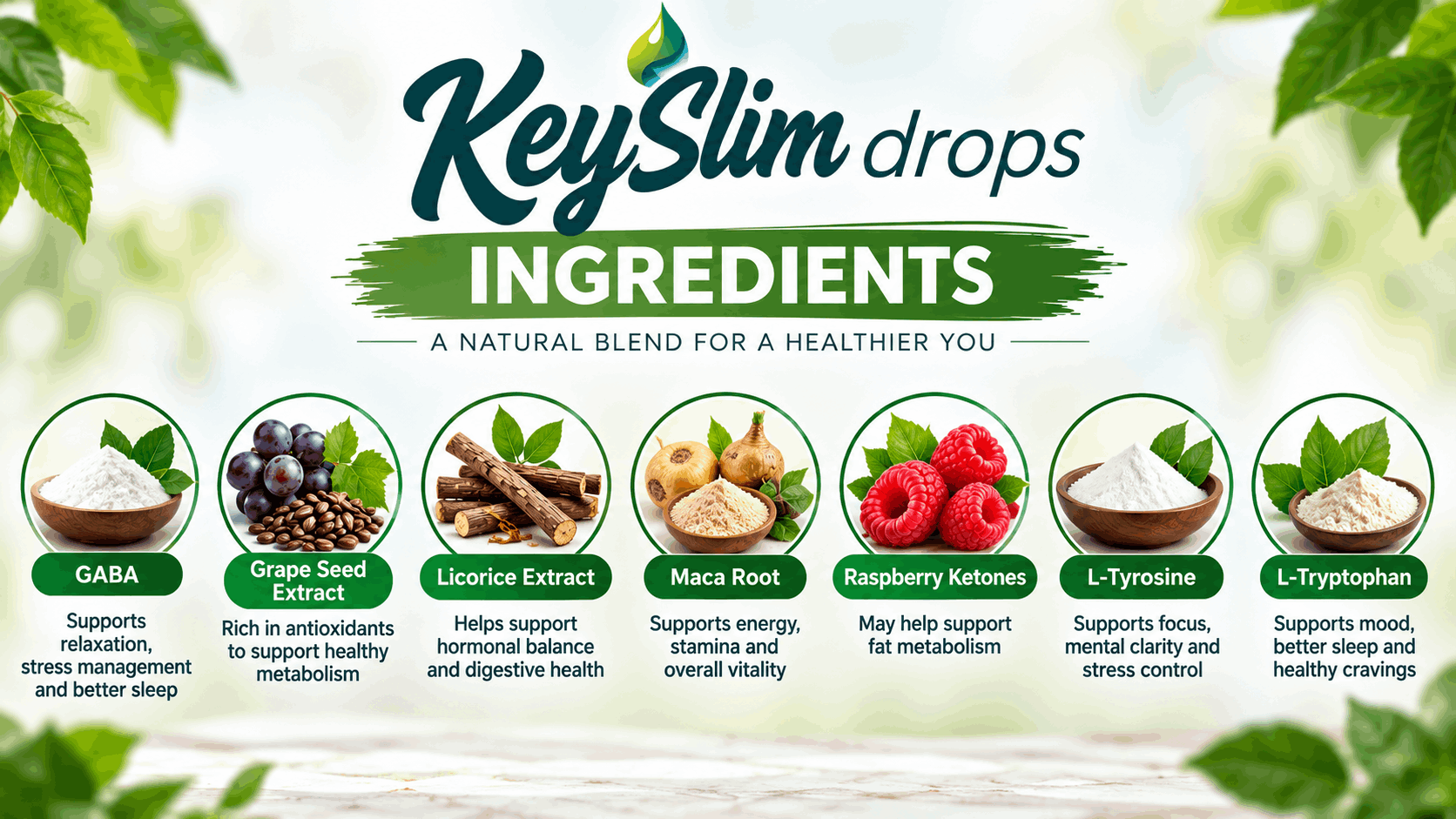 Keyslim ingredients